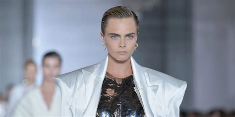 cara delevingne naked|Cara Delevingne gets naked for Balmain campaign video